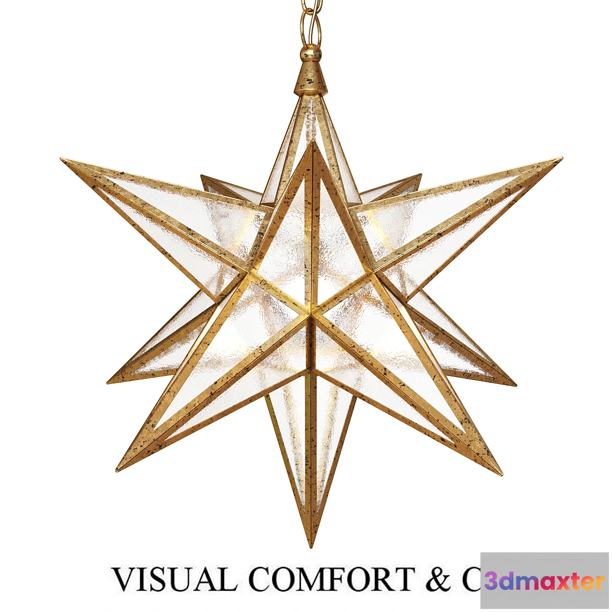 1284138 - Visual Comfort CHC5211GI-AM - No.2 3D Max