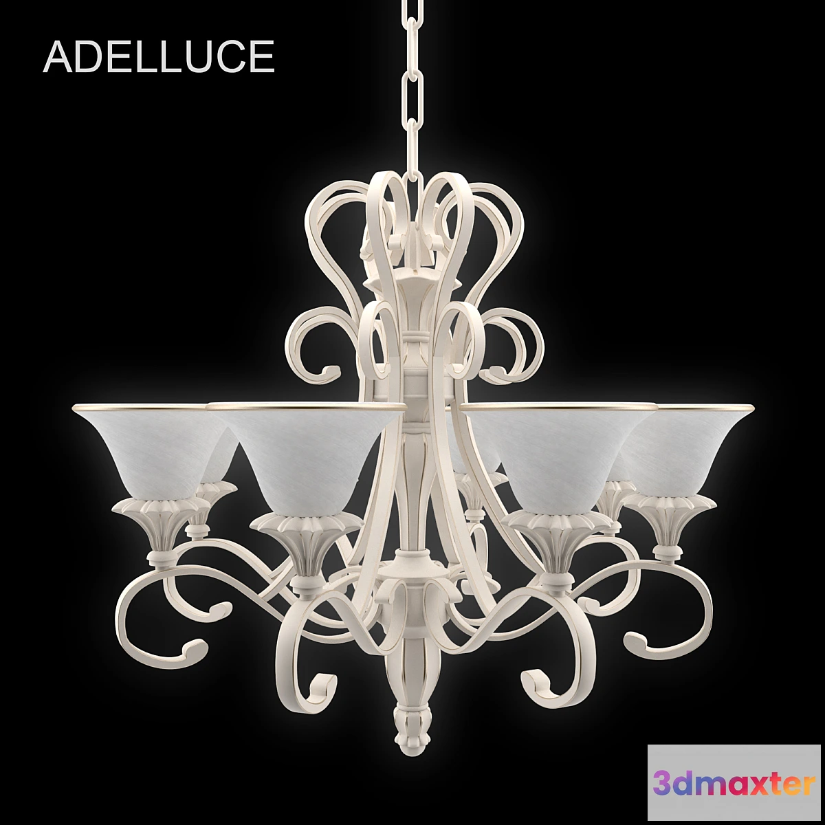1284808 - Chandelier ADELLUCE 3D Max