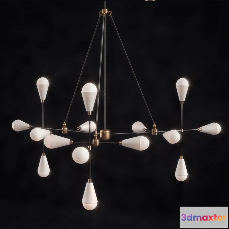 1287398 - Apparatus Triad Lamp 3D Max