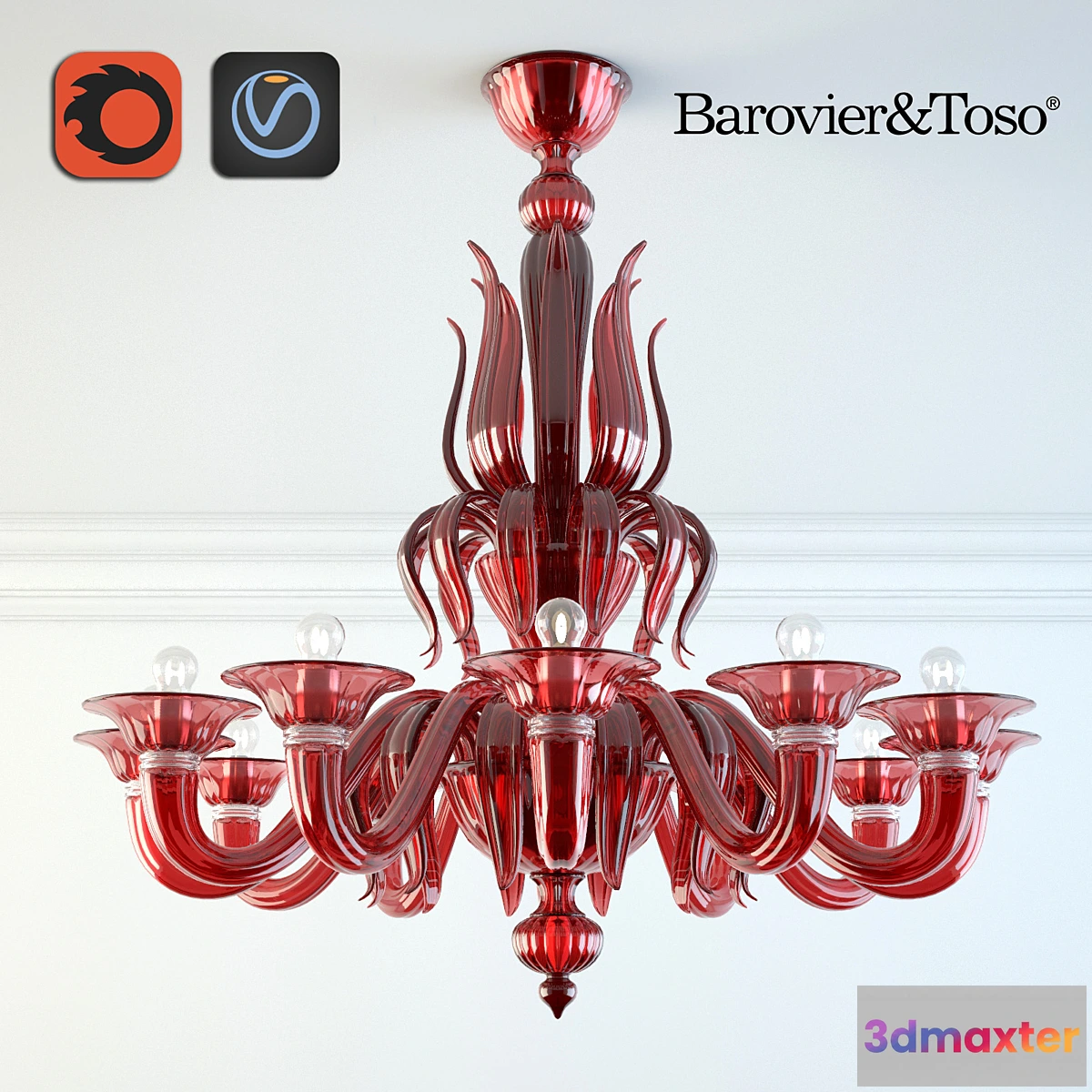 1288956 - Barovier & Toso Fauve 3D Max