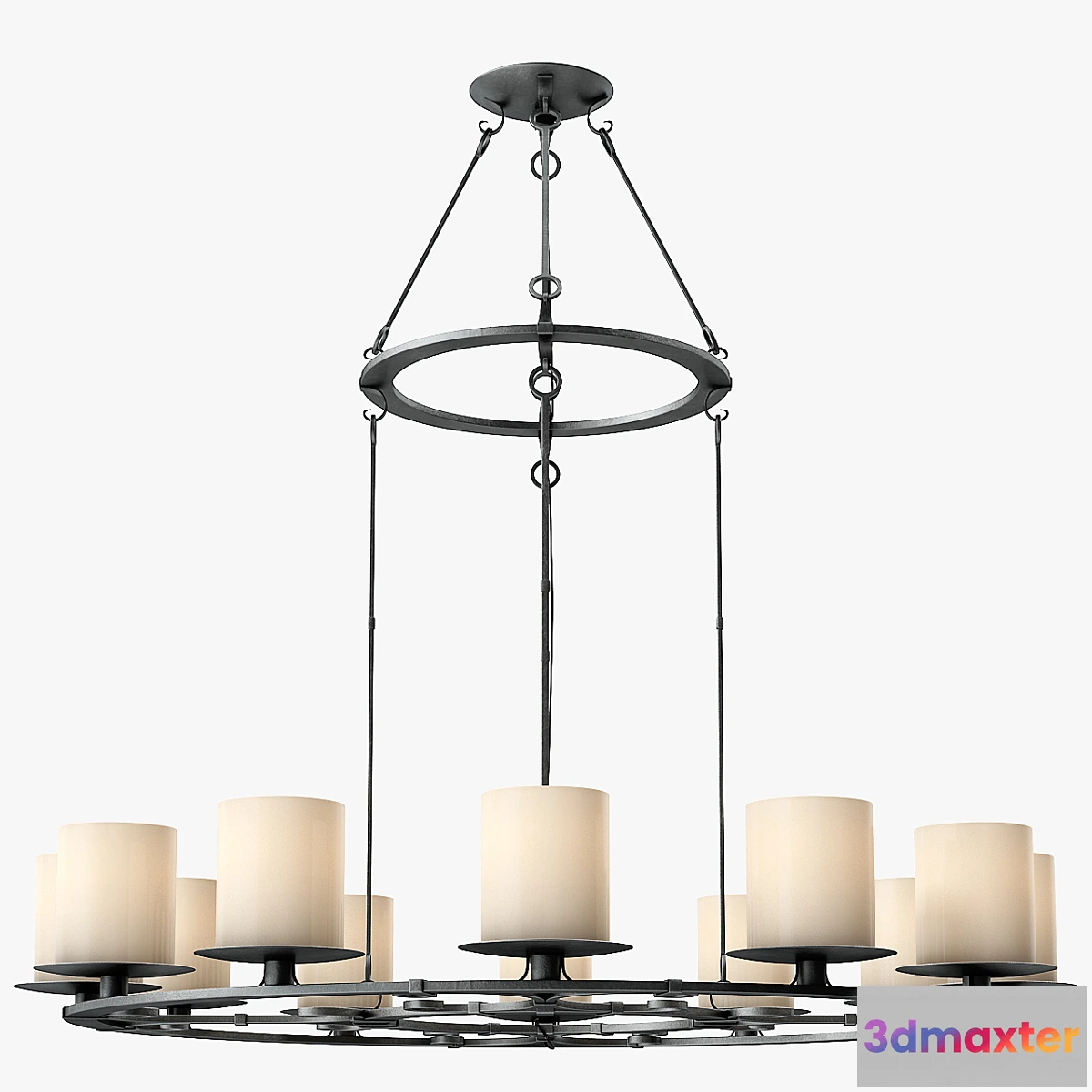 1290519 - Holly Hunt Madiera Hanging Lamp 3D Max
