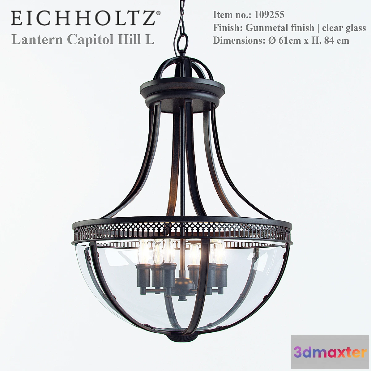 1291689 - Eichholtz Lantern Capitol Hill L 3D Max