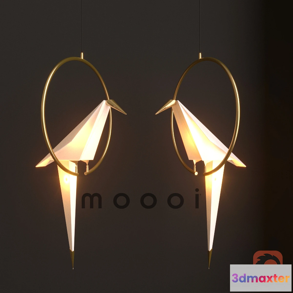 1291789 - Moooi Bird Lights 2 3D Max