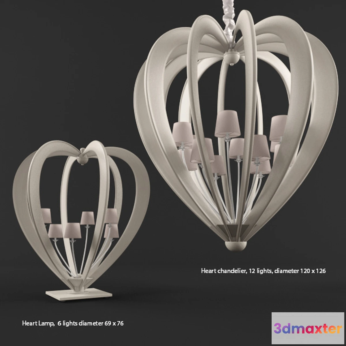 1292957 - Dolfi heart light 3D Max