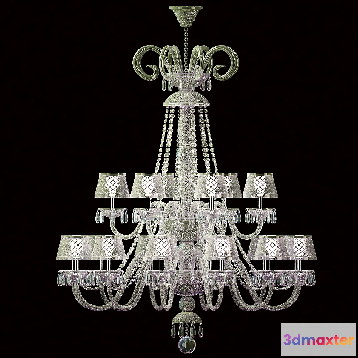 1292992 - Jumbo Chandeliers Lamp Cha8-BOH  333 3D Max