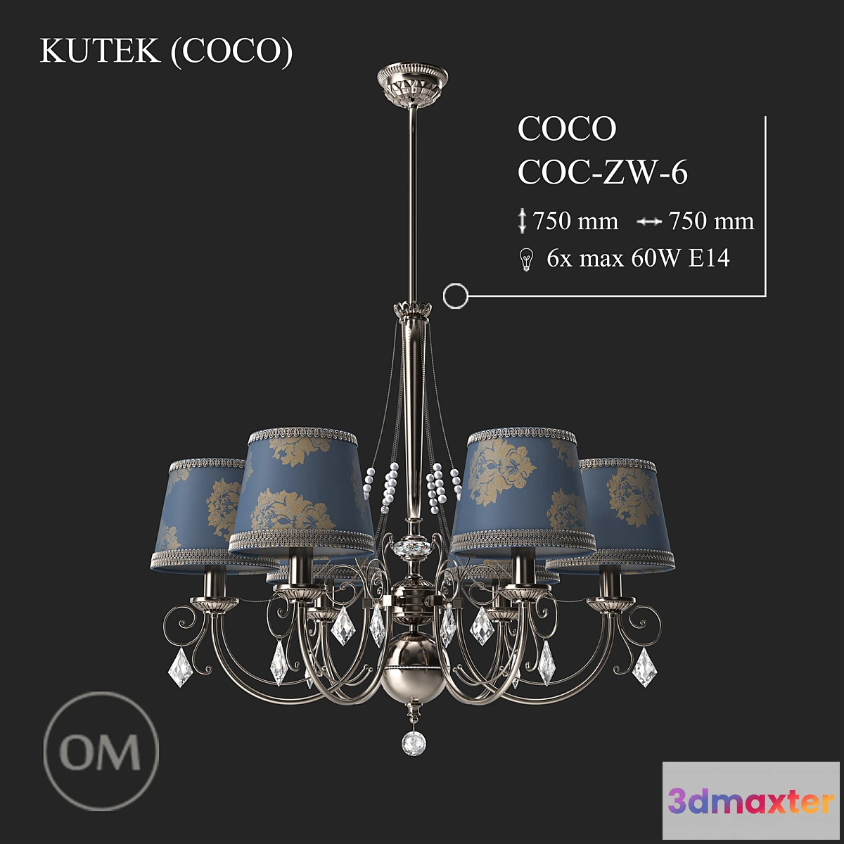1293004 - KUTEK (COCO) COC-ZW-6 3D Max