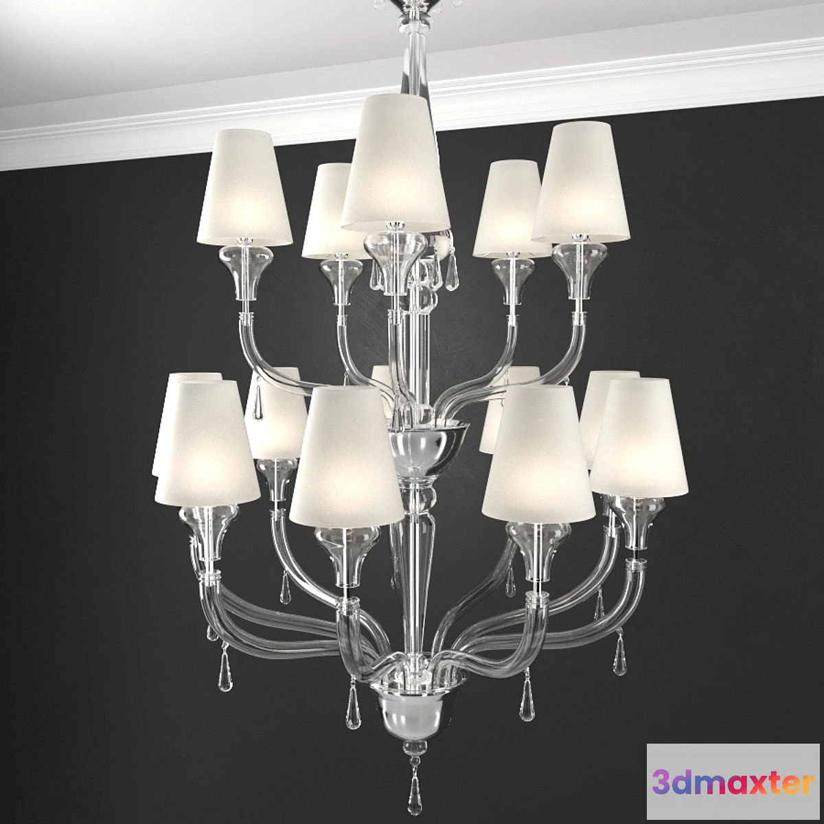 1293167 - Barovier & Toso Maine 558614 3D Max