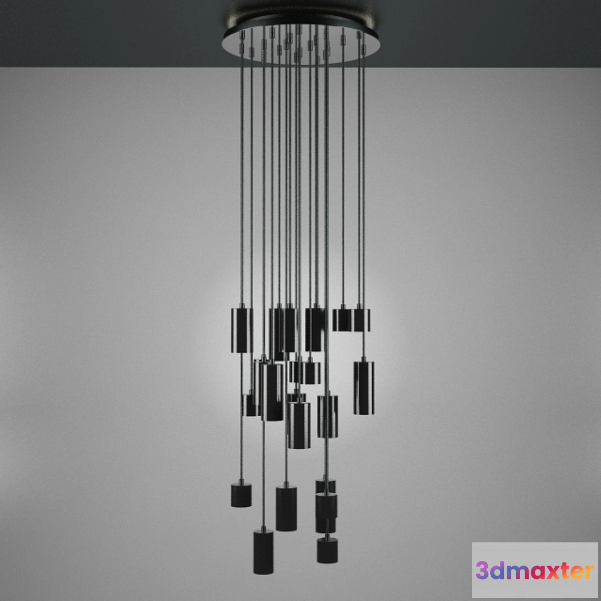 1293185 - Modern Ceiling Light 3D Max