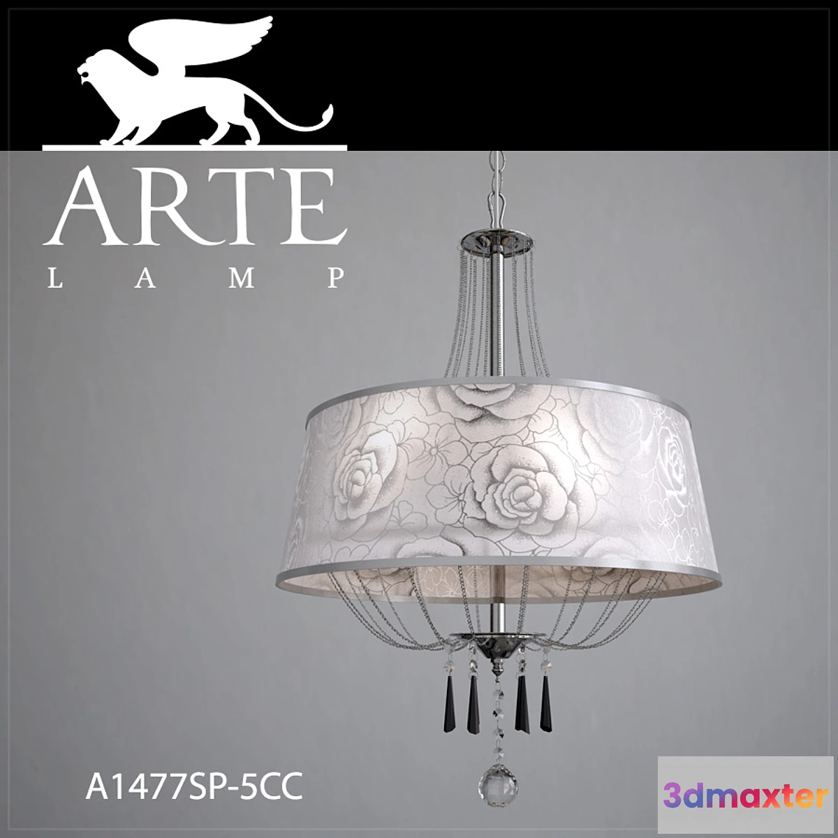 1293468 - Chandelier ARTE LAMP A1477SP-5CC 3D Max