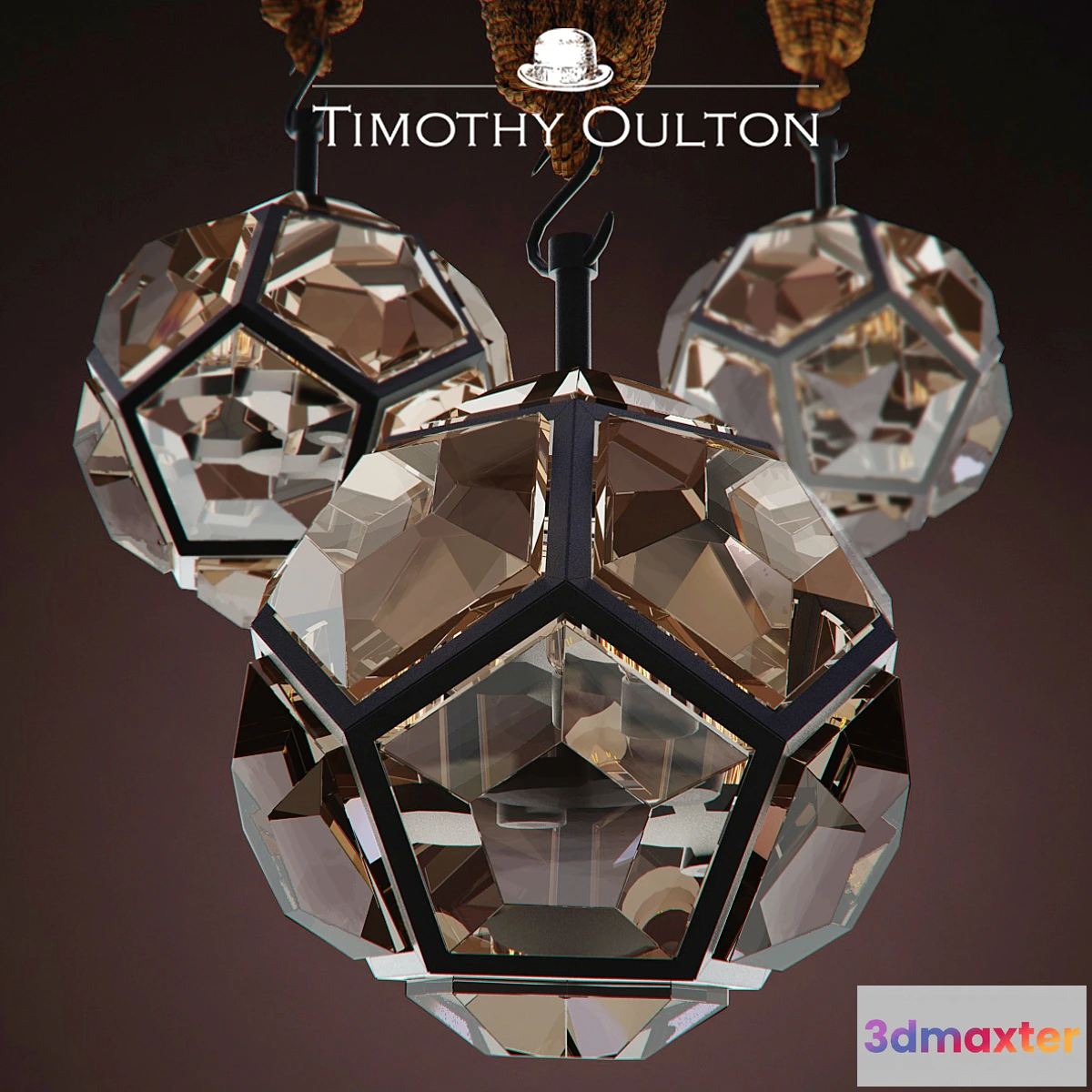 1293657 - Timothy Oulton Geode Pendant 3D Max