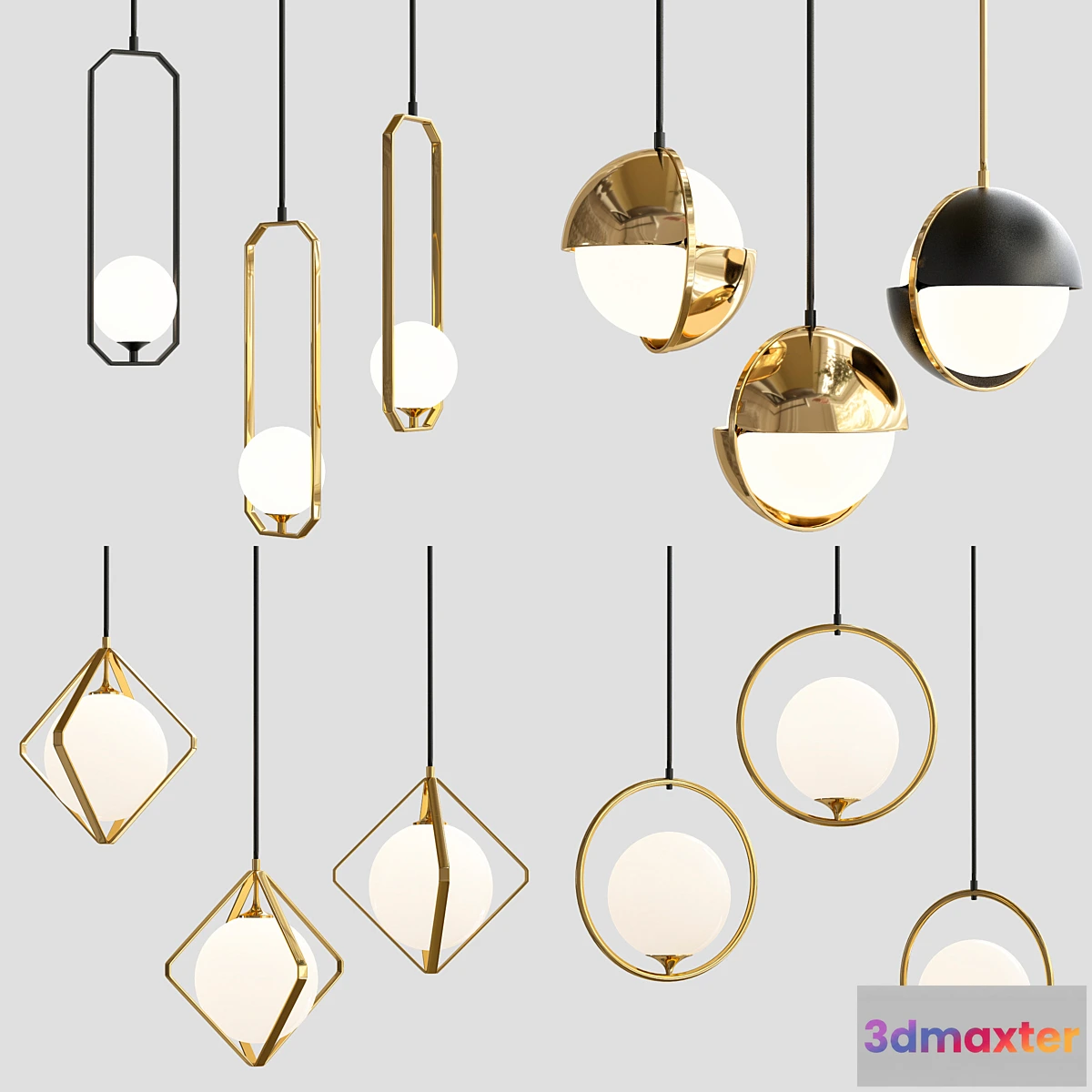 1293771 - Pentand lamp 4 view 3D Max