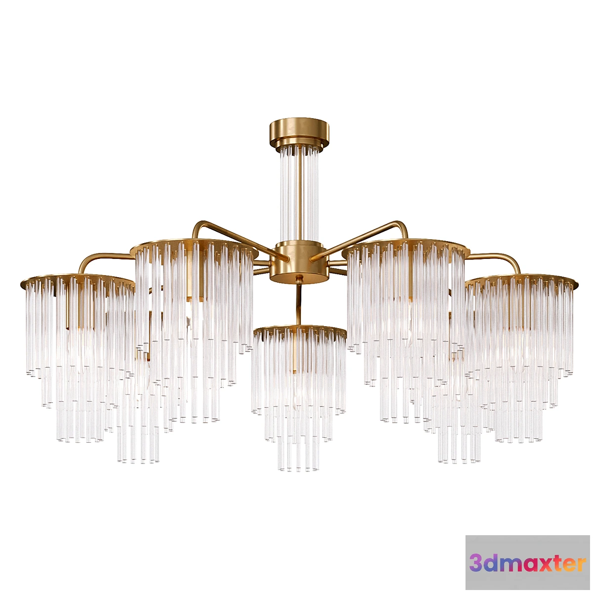 1293941 - Tuili Chandelier by Omnilux 3D Max