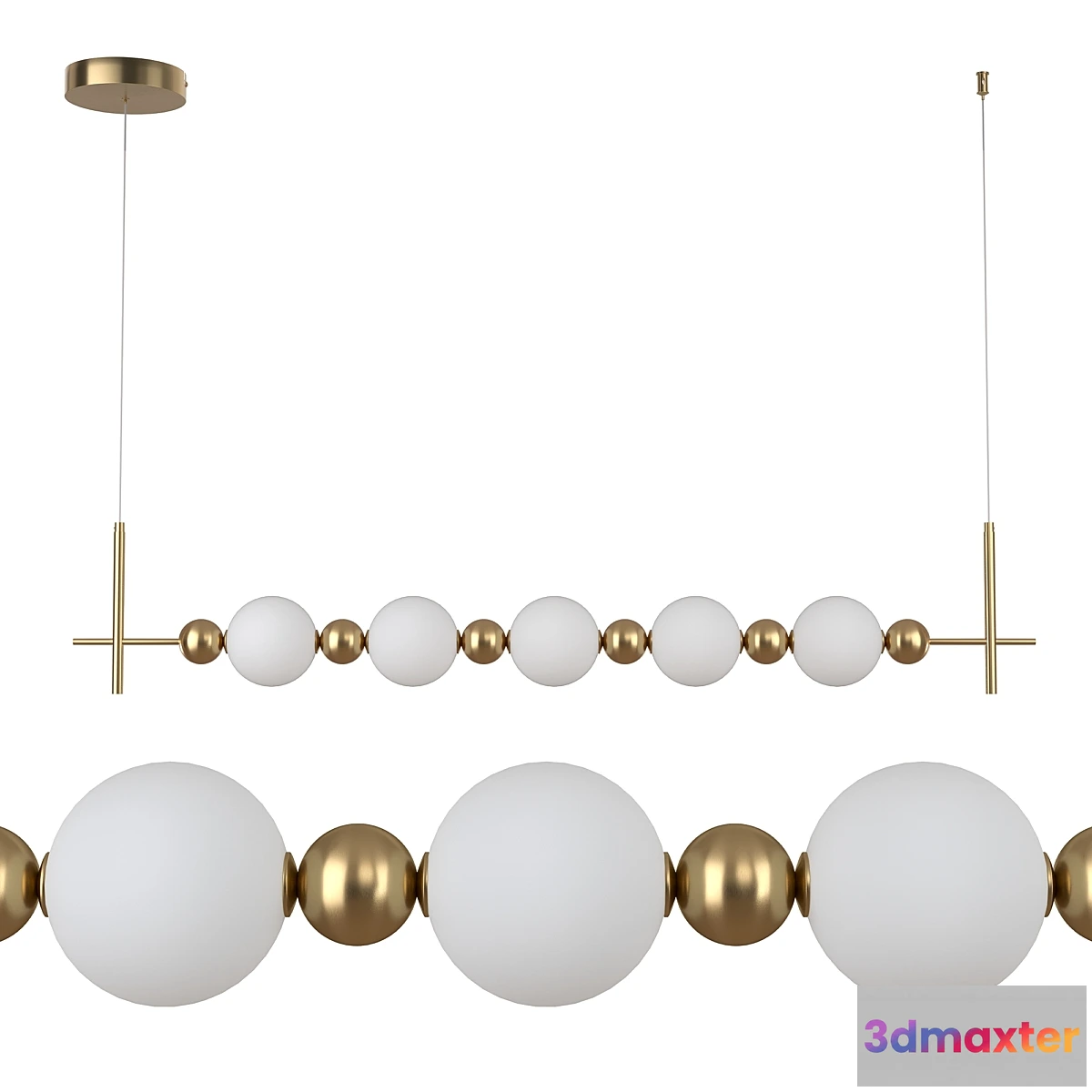 1294658 - Pendant lamp F-PROMO 4088-5P 3D Max