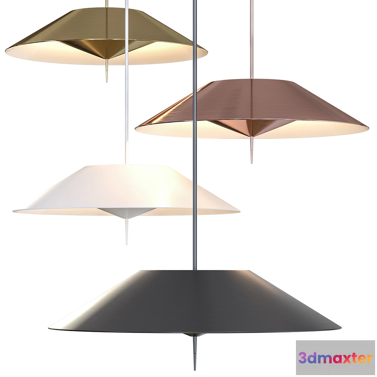 1294784 - Vibia Mayfair Pendant Lamp 3D Max