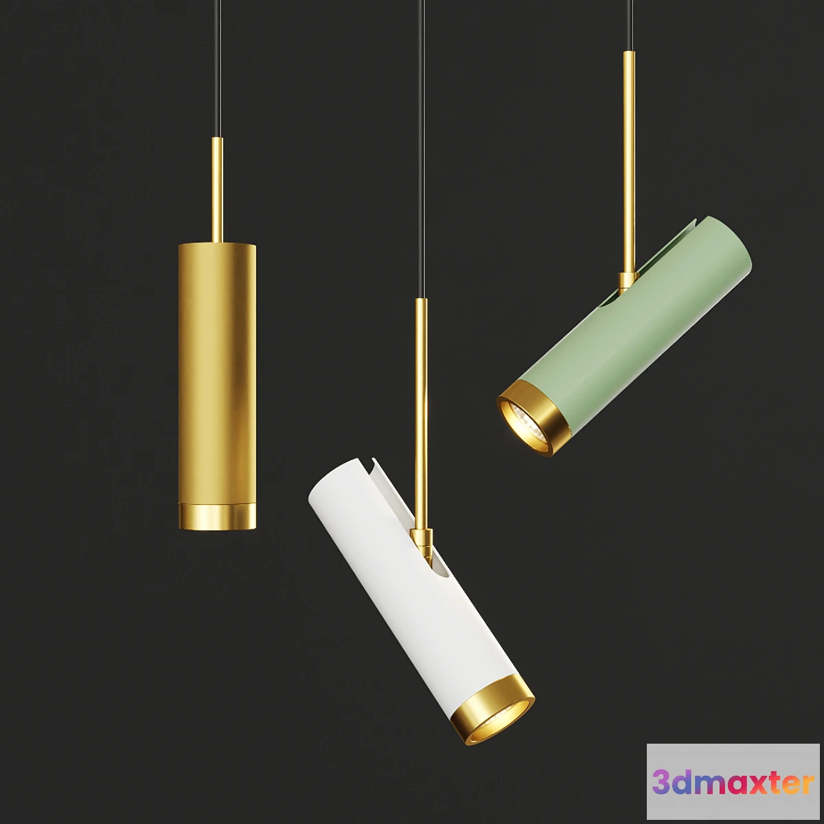 1294909 - Pendant lights Lampatron TALSI ONE _1 3D Max