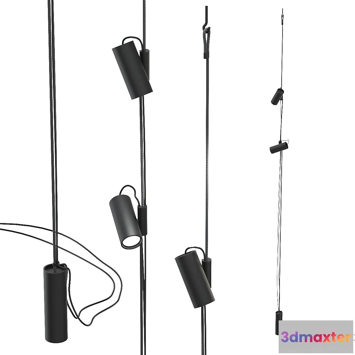 1295662 - Pendant lamp Cima 3D Max