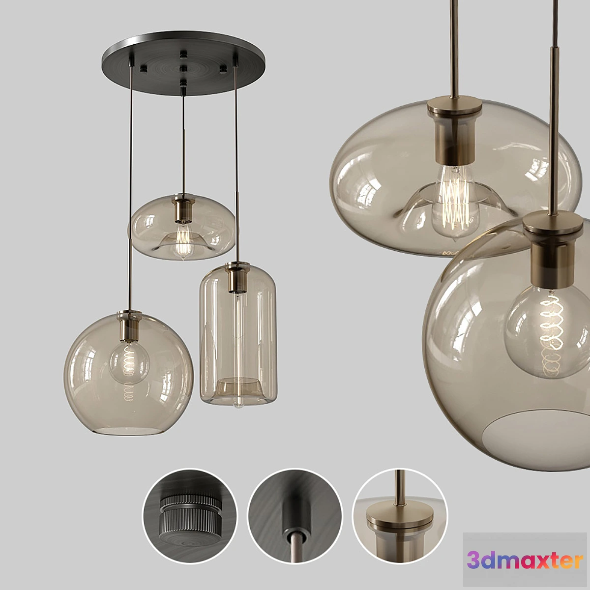 1295956 - Lampatron Vilmo Trio D 3D Max