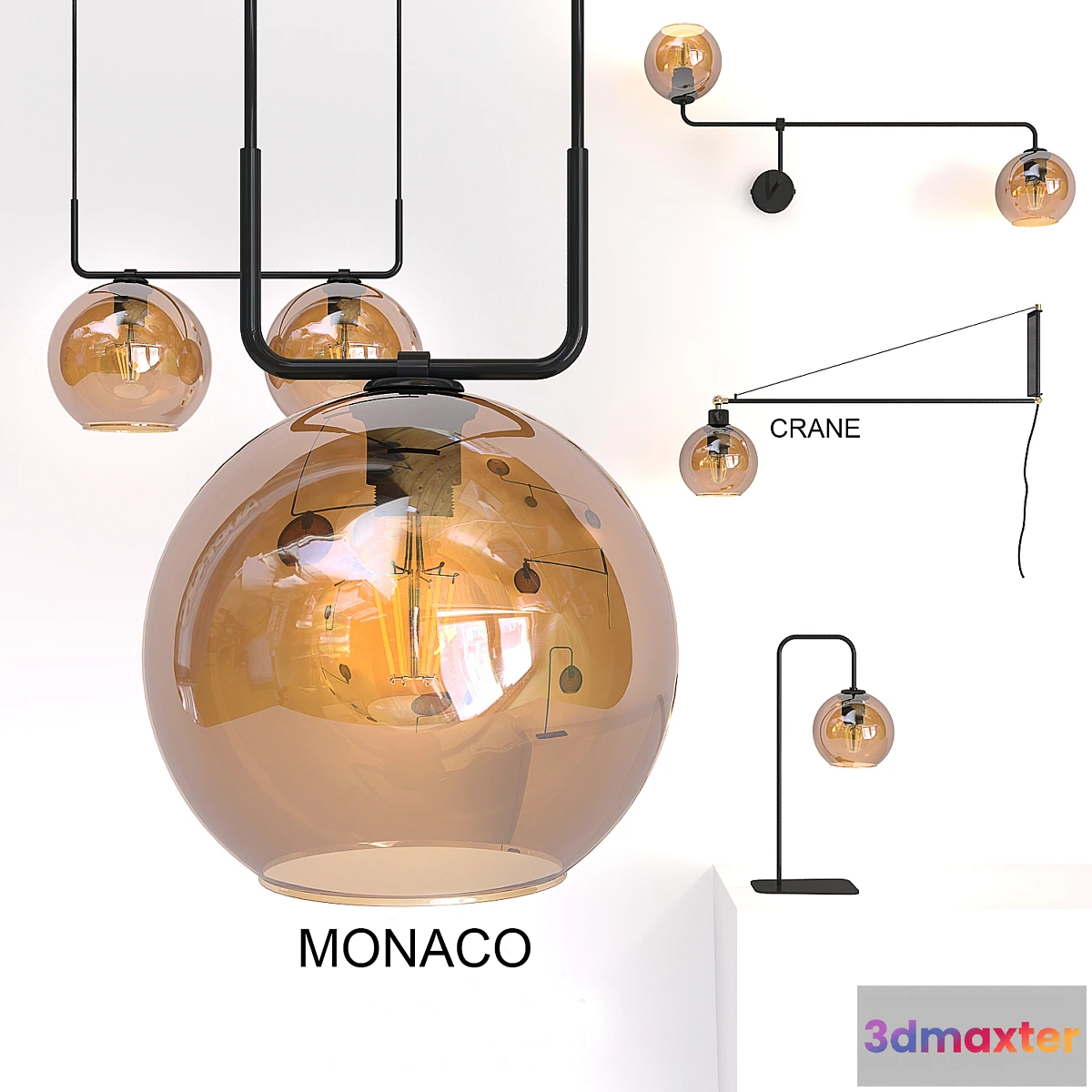 1296515 - Nowodvorski Monaco and Crane 3D Max