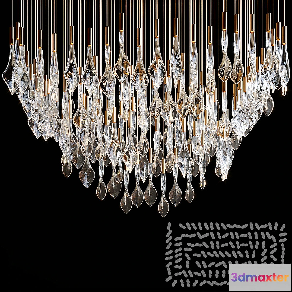 1296926 - Chandelier Light Vargov - No.20 3D Max