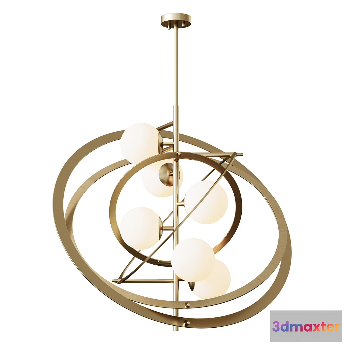 1297058 - Eichholtz chandelier CHANDELIER SPACE light fixture 3D Max