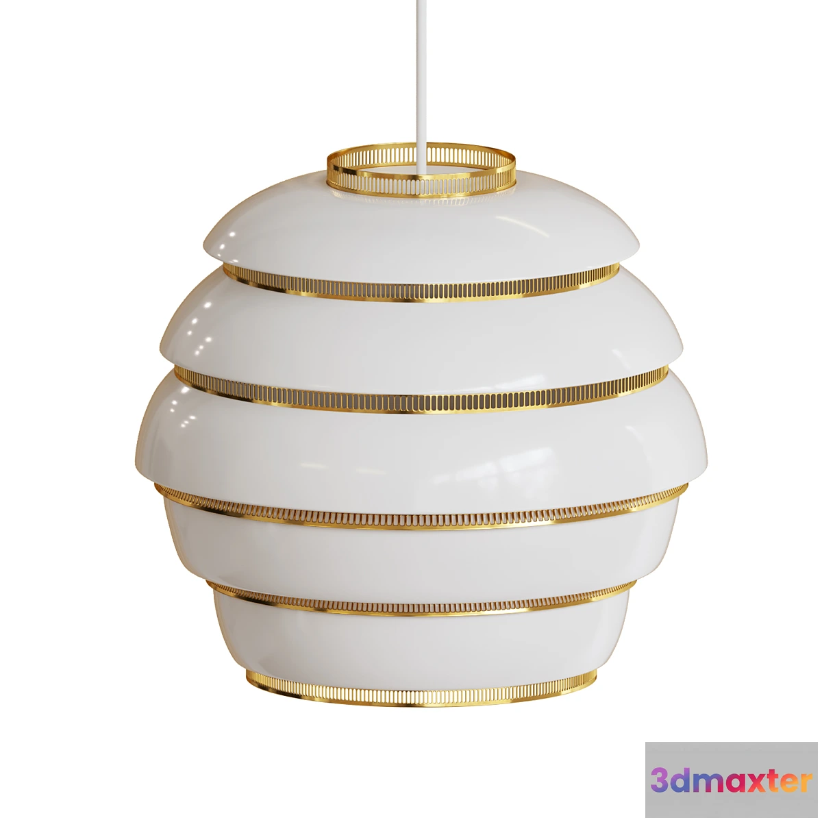 1297427 - A331 Beehive Pendant Light - No.2 3D Max