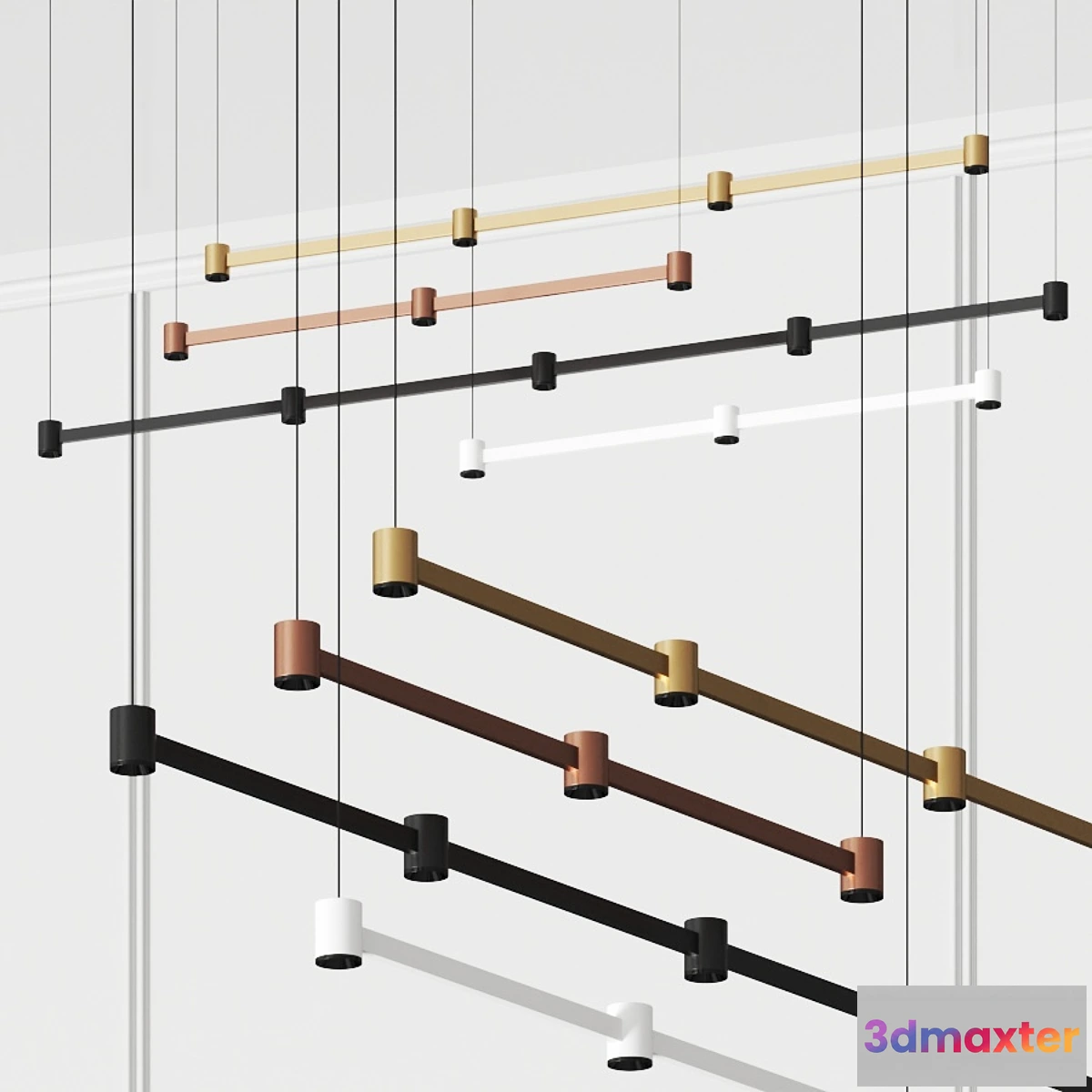 1297899 - Arkoslight Art Pendant Lamps 3D Max