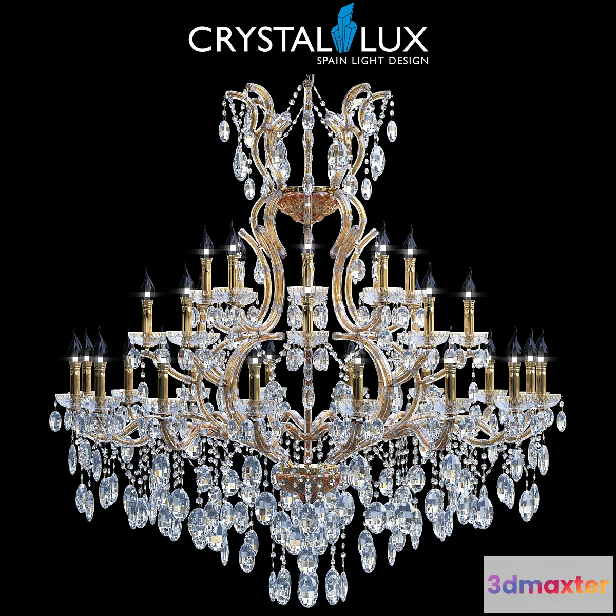 1298986 - Hollywood SP16 + 8 + 8 Gold 3D Max