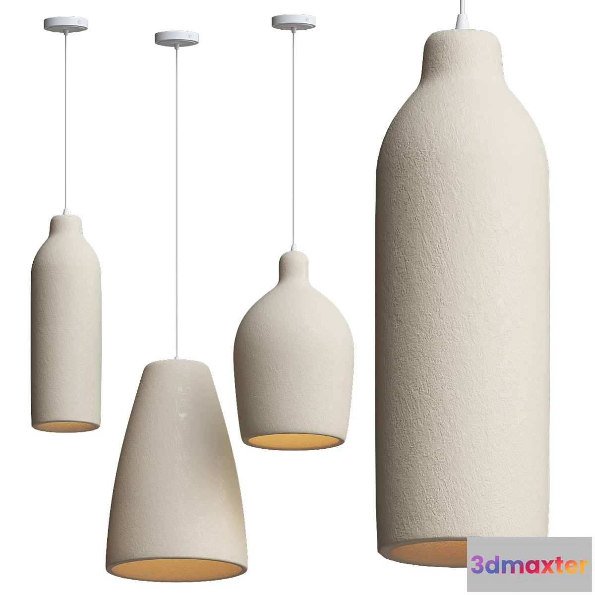 1299429 - 1Hh Pendant Light - No.2 3D Max