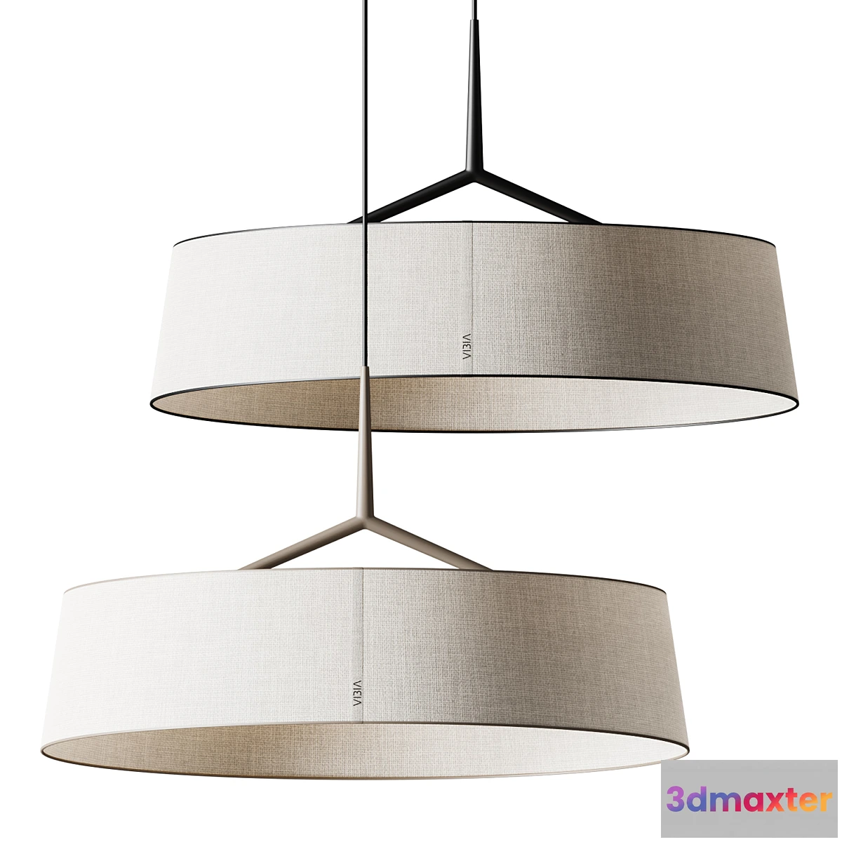 1301112 - Dama 3235 Pendant lamp by Vibia - No.2 3D Max