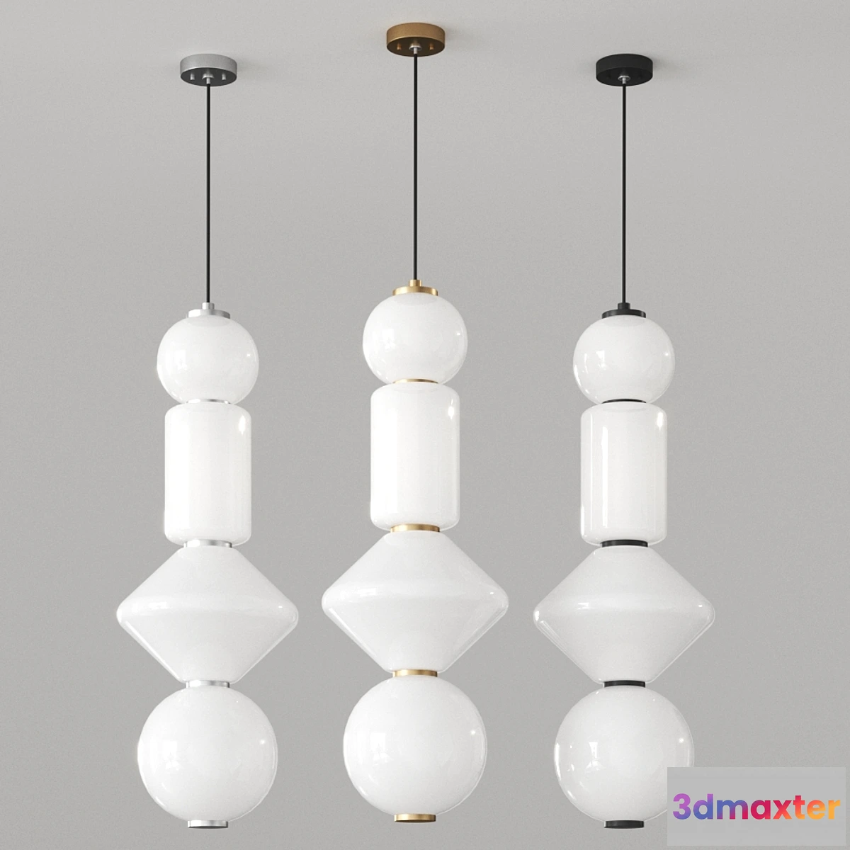 1301567 - Decorative Hanging 19102 by ALPHABET by Zambelis 3D Max