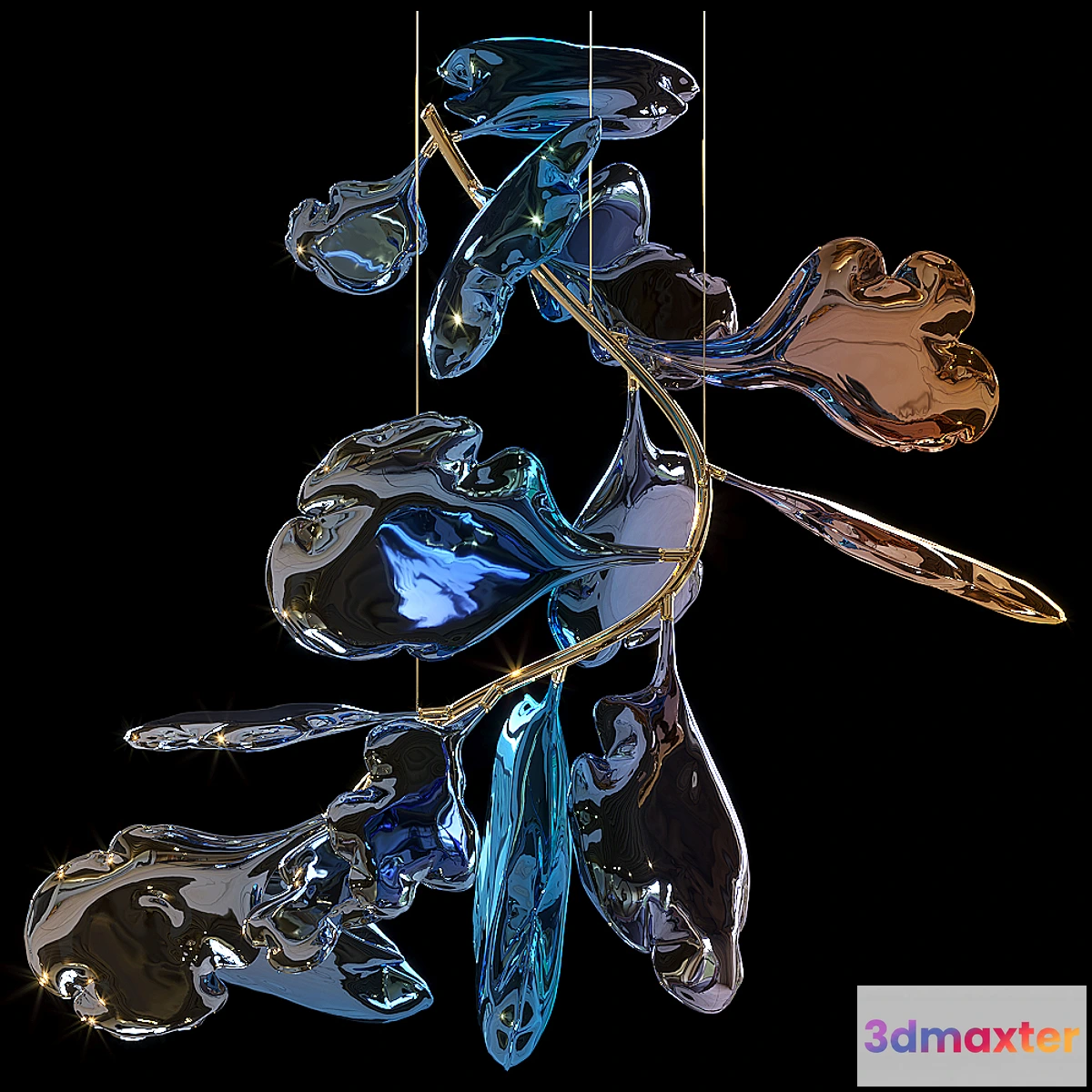 1301724 - Light Sculpture Dominick Leuci - No.6 3D Max