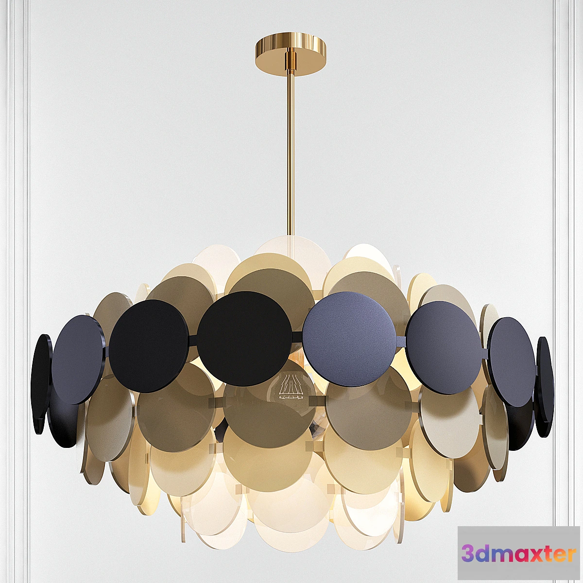 1302212 - Doria leuchten hanging lamp 3D Max