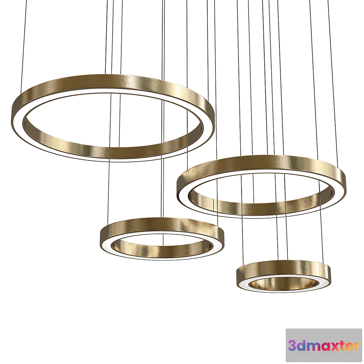 1303035 - Light ring horizontal 3D Max