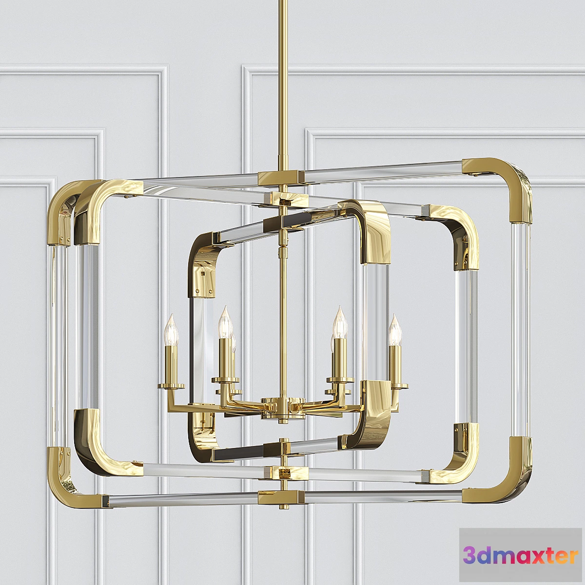 1303496 - Horchow 6-Light Pendant 3D Max