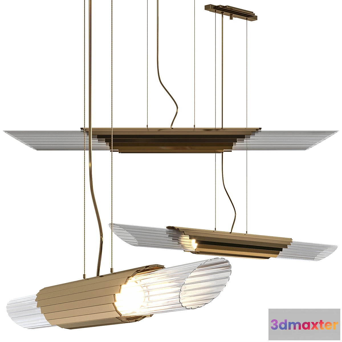 1304209 - Luxxu Harpia Pendant Lamp 3D Max