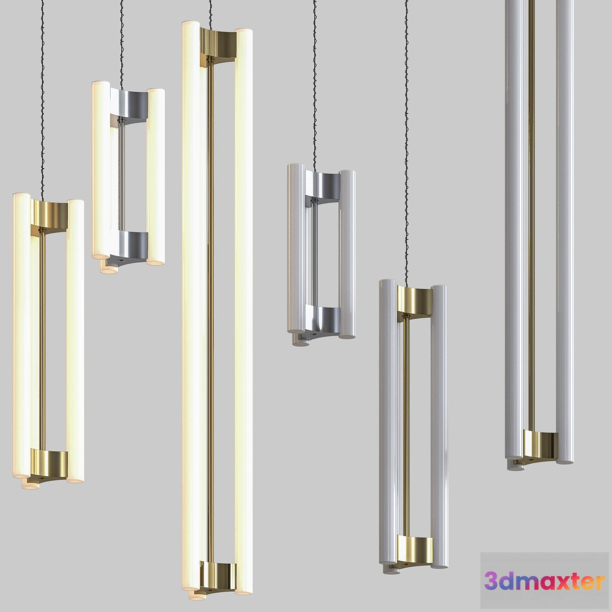 1304263 - Kaia Lia Pendant Lamps 3D Max