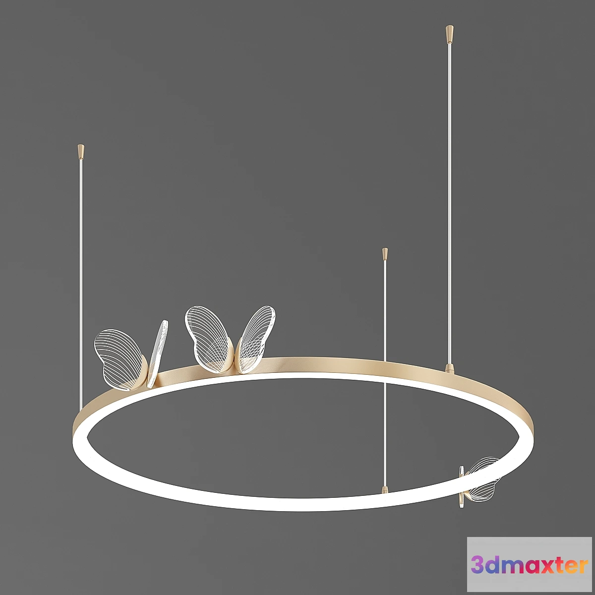 1304356 - Butterfly Suspension 1 3D Max