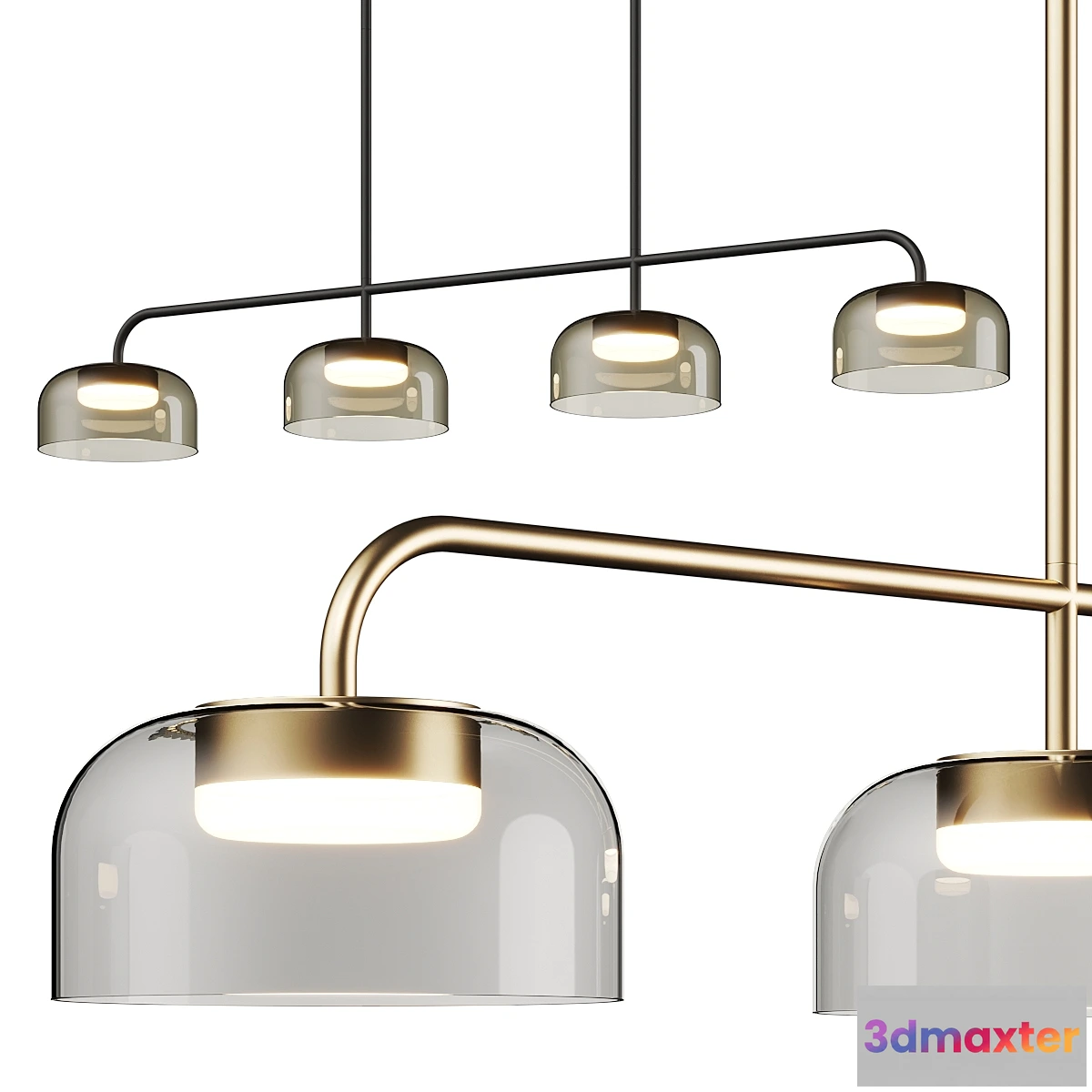 1304434 - Aromas del Campo Ipon Linear Pendant Lamp 3D Max