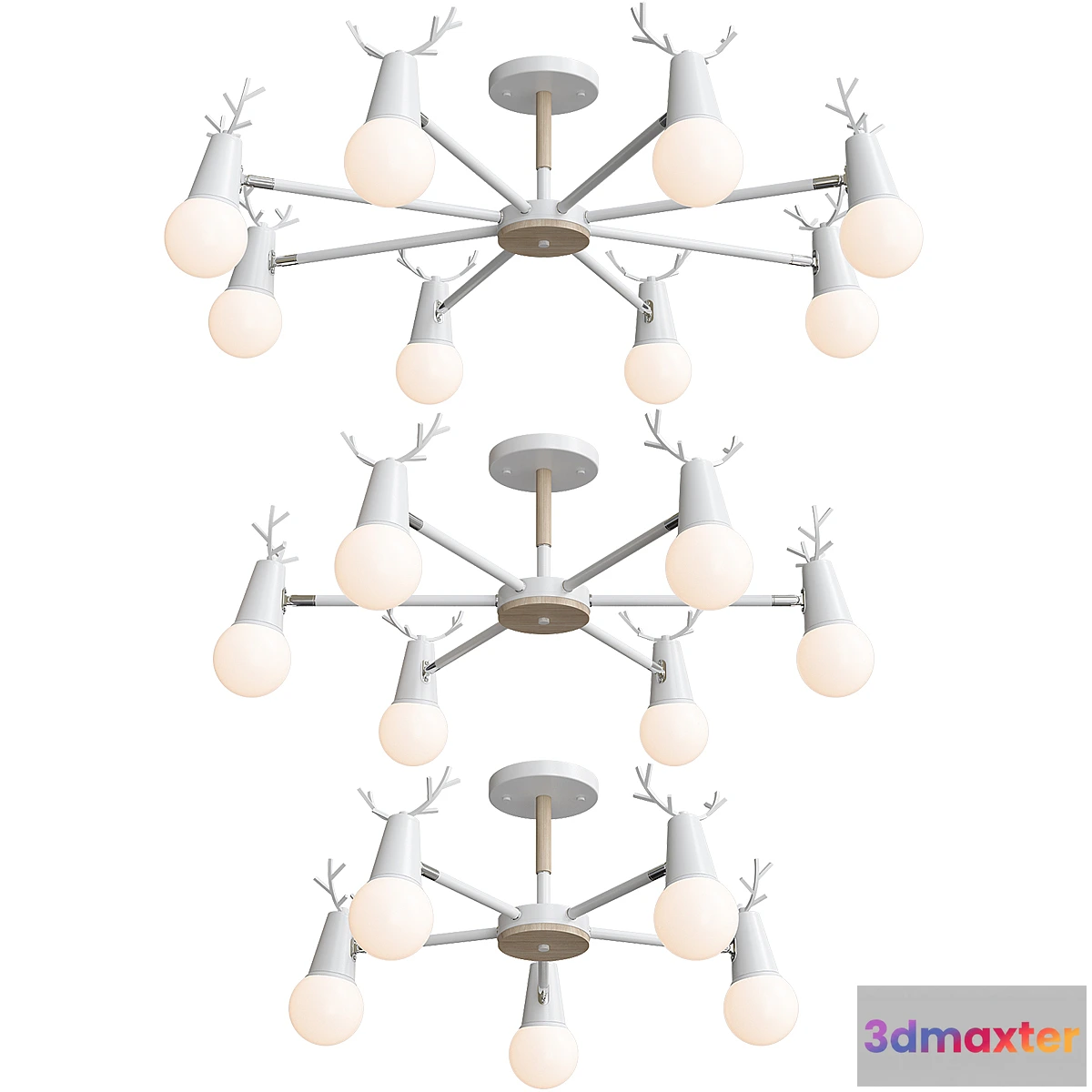 1305174 - Deerch by Anzazo Set - No.2 3D Max