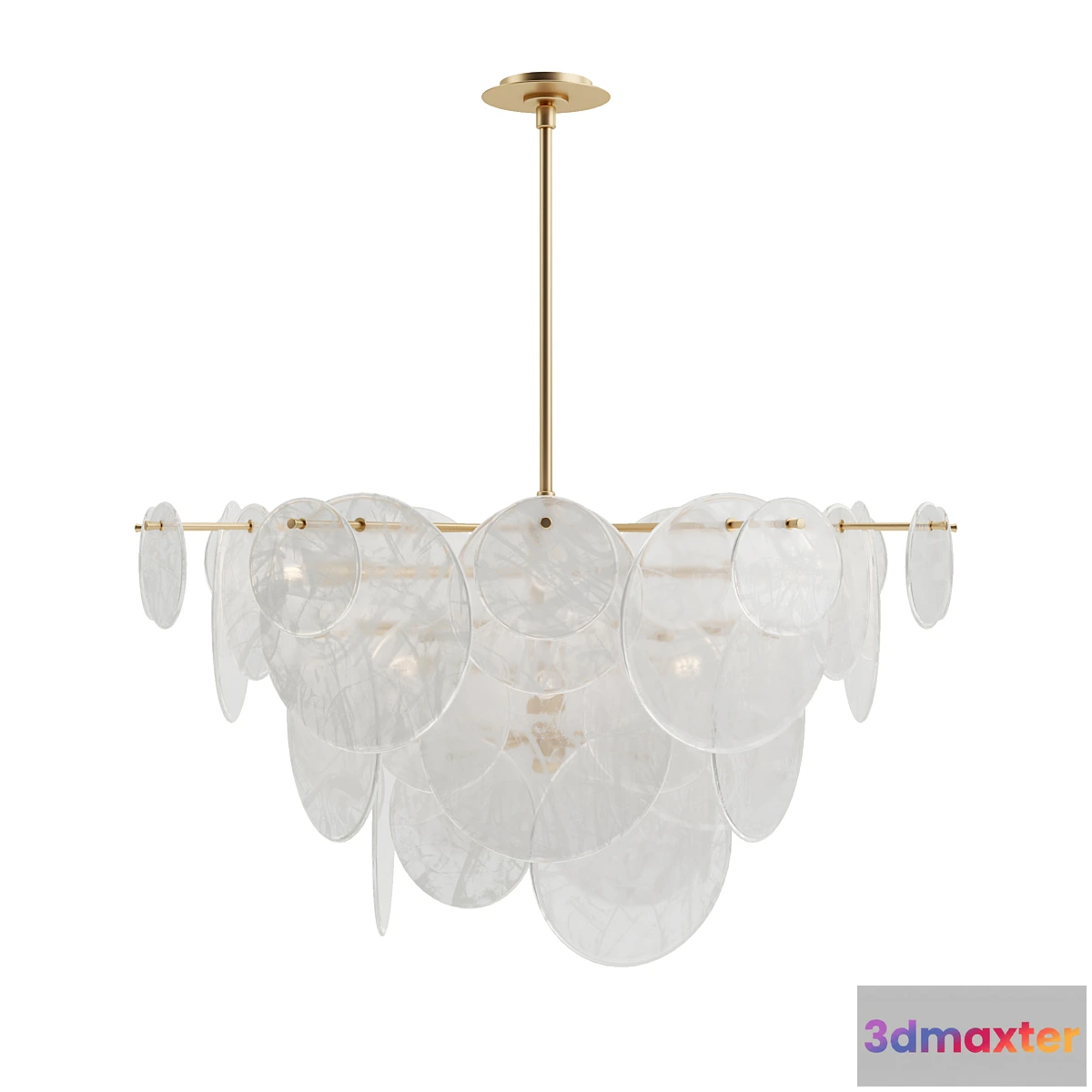 1305265 - Circa Lighting Loire Large Chandelier 3D Max