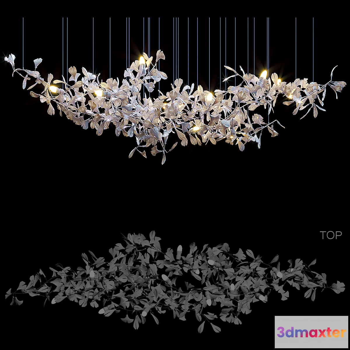 1305547 - Organic light sculptures ANDREEA BRAESCU - No.2 3D Max