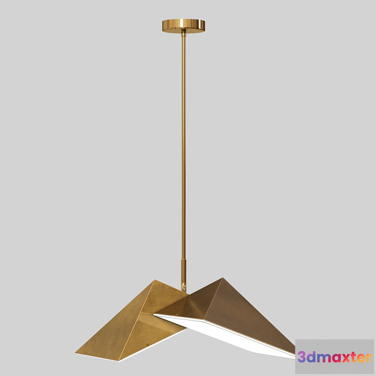 1305600 - TRIANGULAR PRISM - PENDANT LIGHT 3D Max