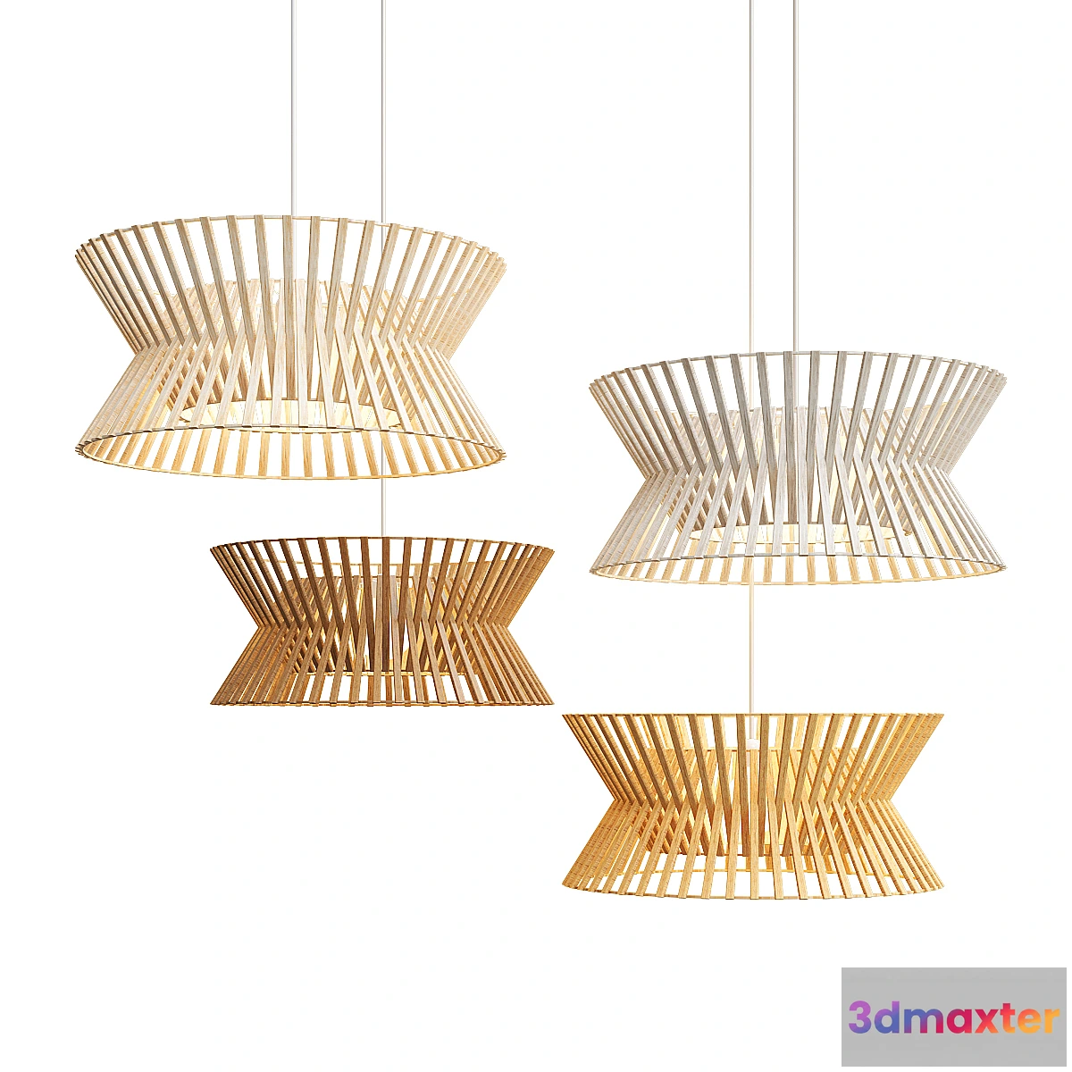 1305693 - Secto Kontro 6000 Pendant 3D Max