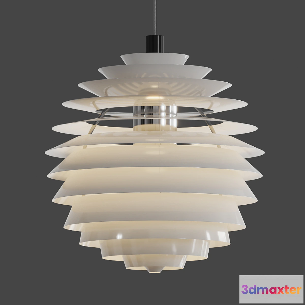 1305709 - Louis Poulsen - PH Louvre - No.2 3D Max