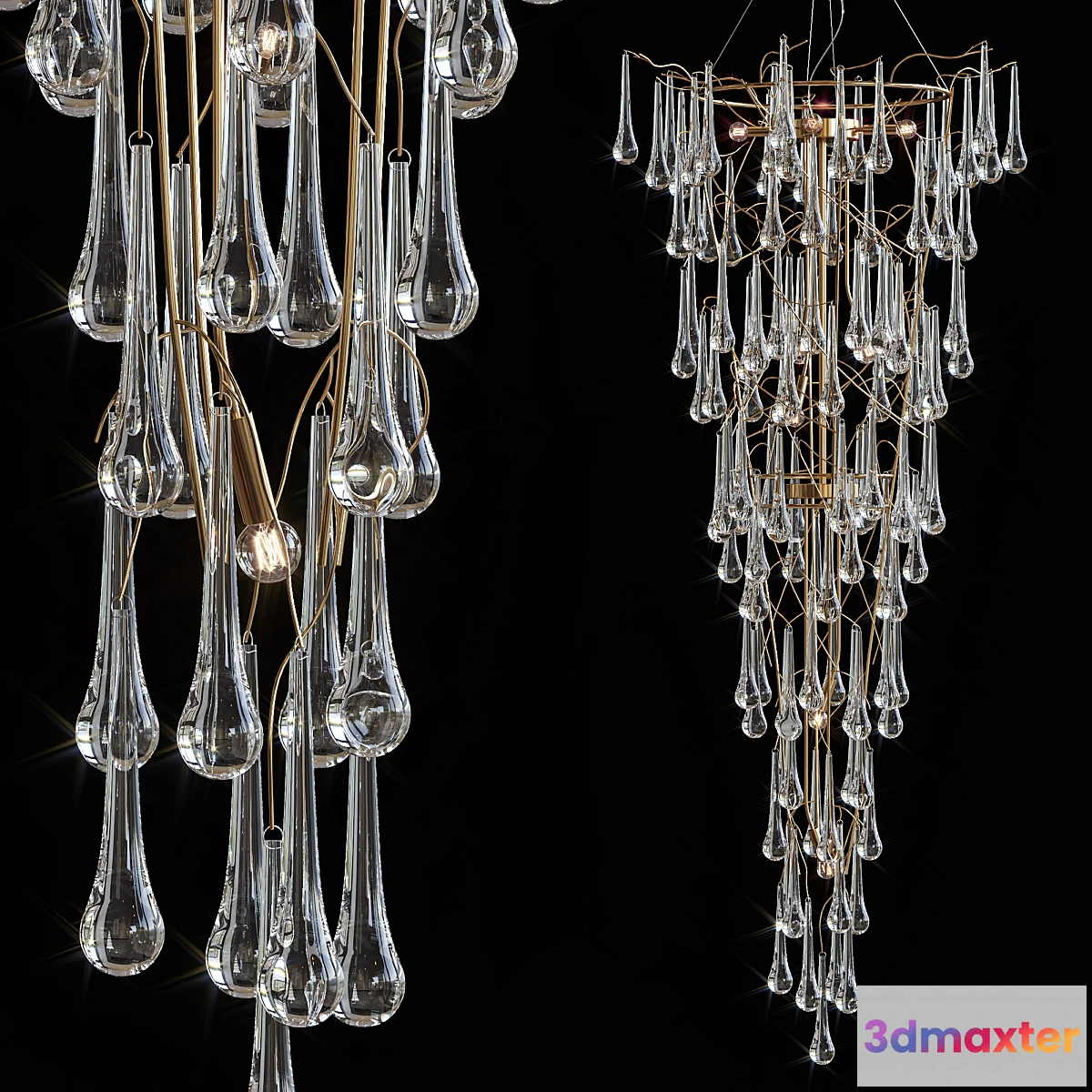 1306276 - GALORE by Lampatron 170cm 3D Max