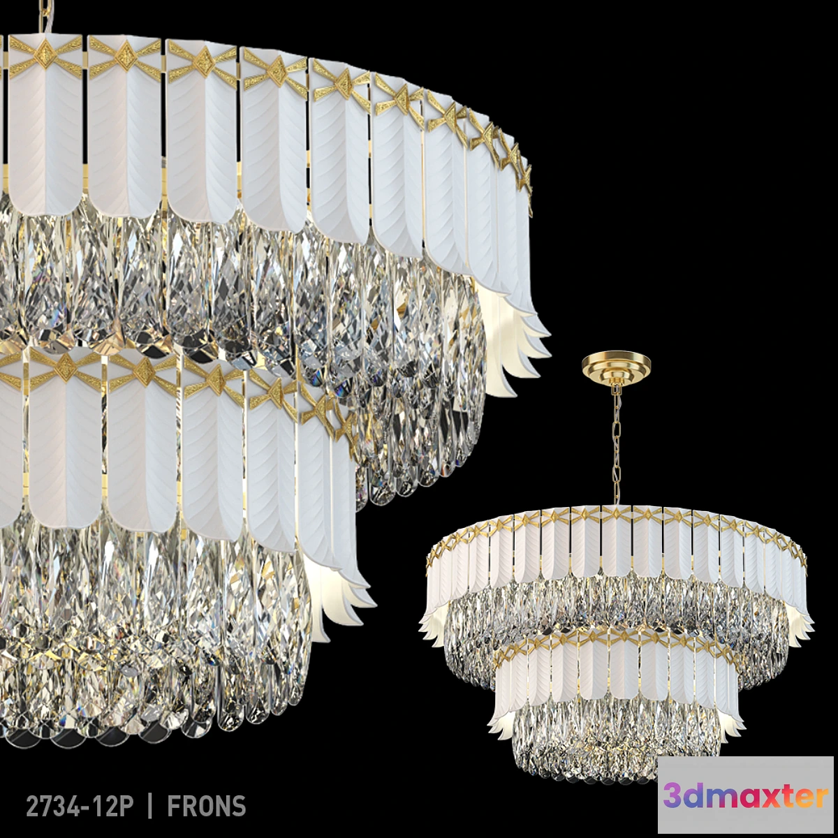 1306611 - Favorite 2734-12P 3D Max