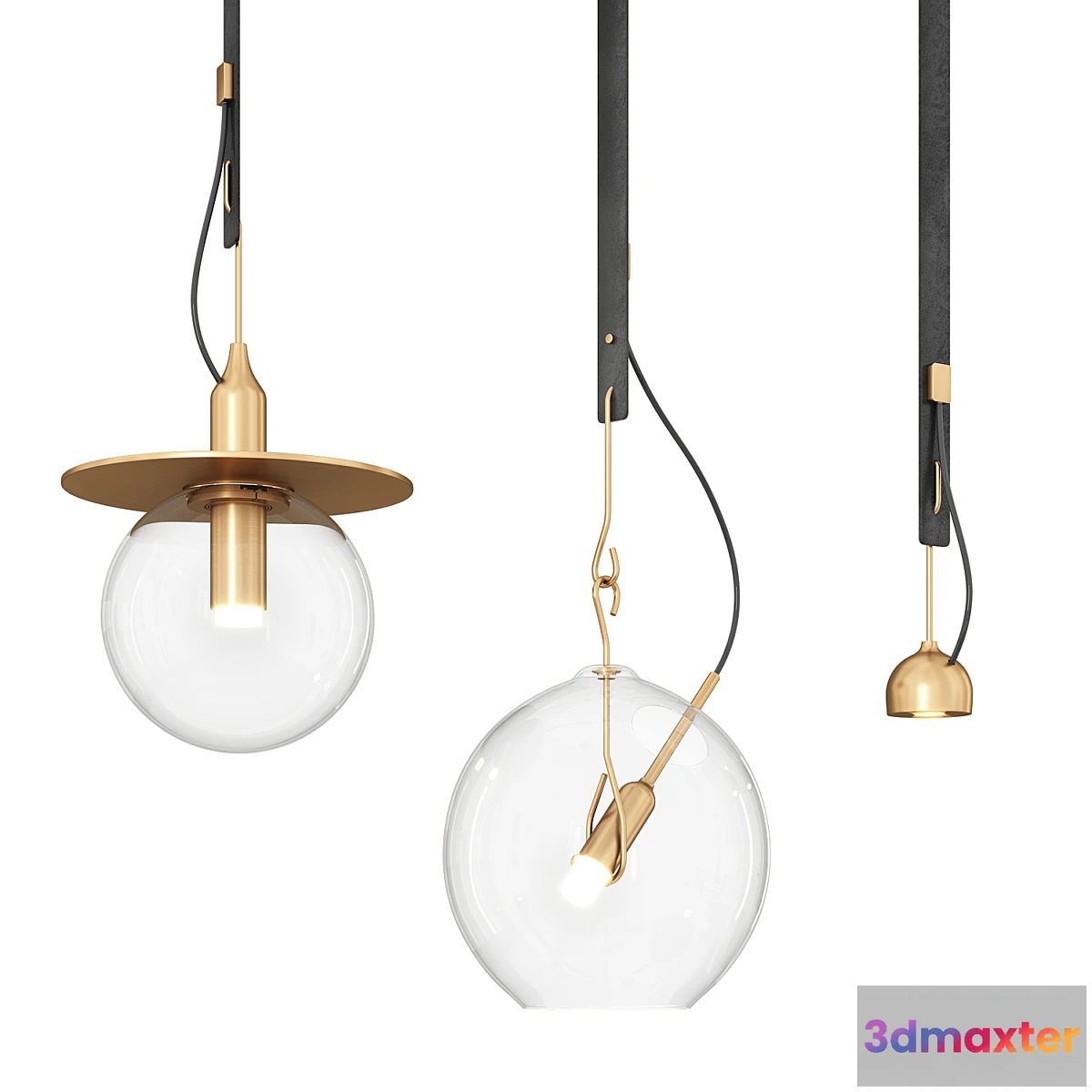 1306627 - Italian pendant lamp Viabizzuno Sul Sole Va 3D Max