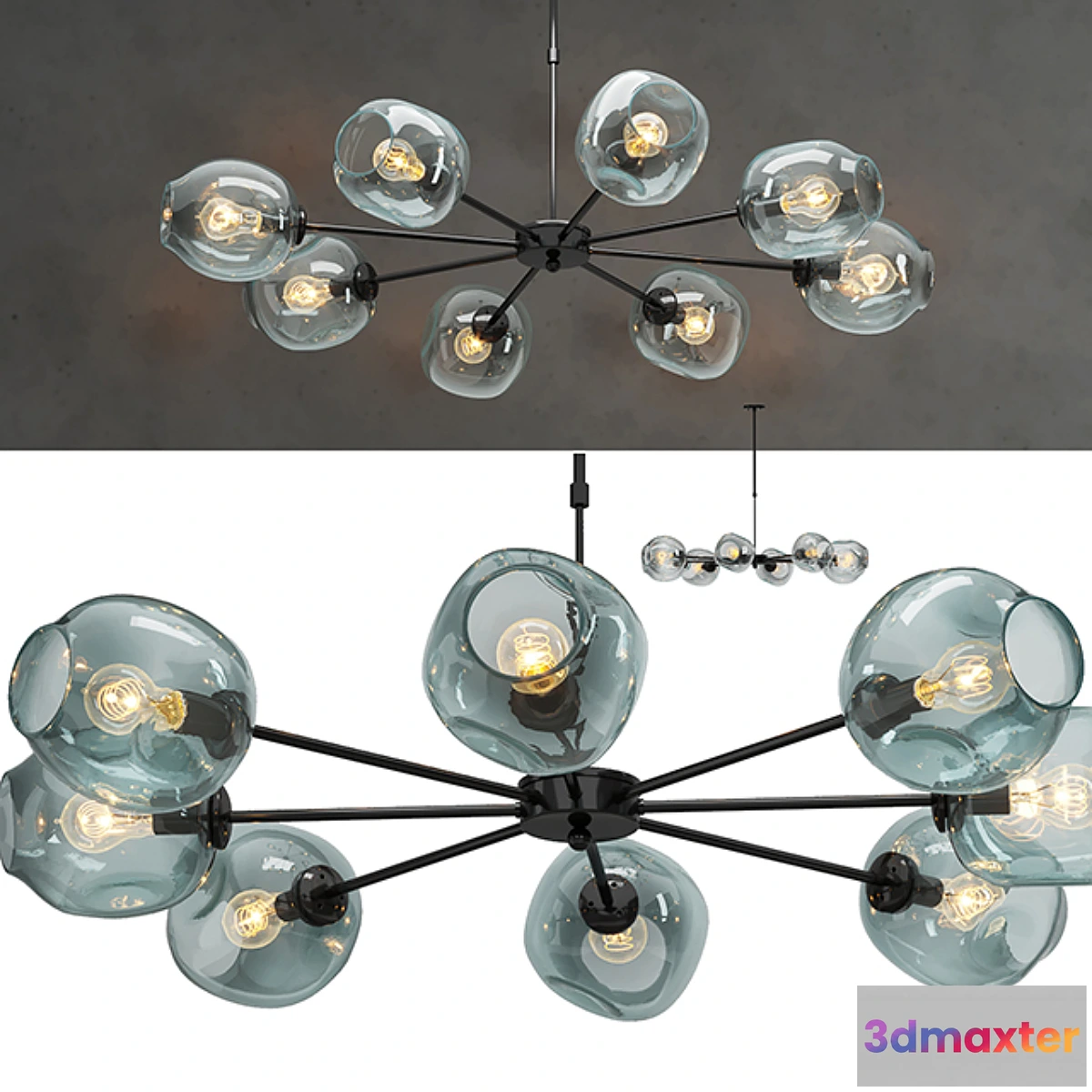 1306959 - Chandelier - No.18 3D Max