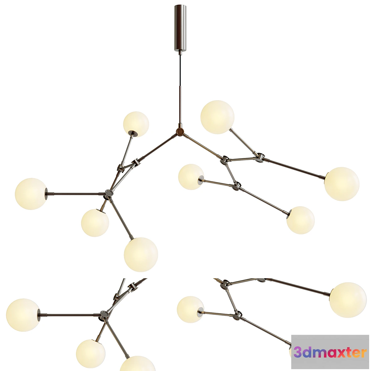 1307003 - 101 Copenhagen Drop Bulb 3D Max