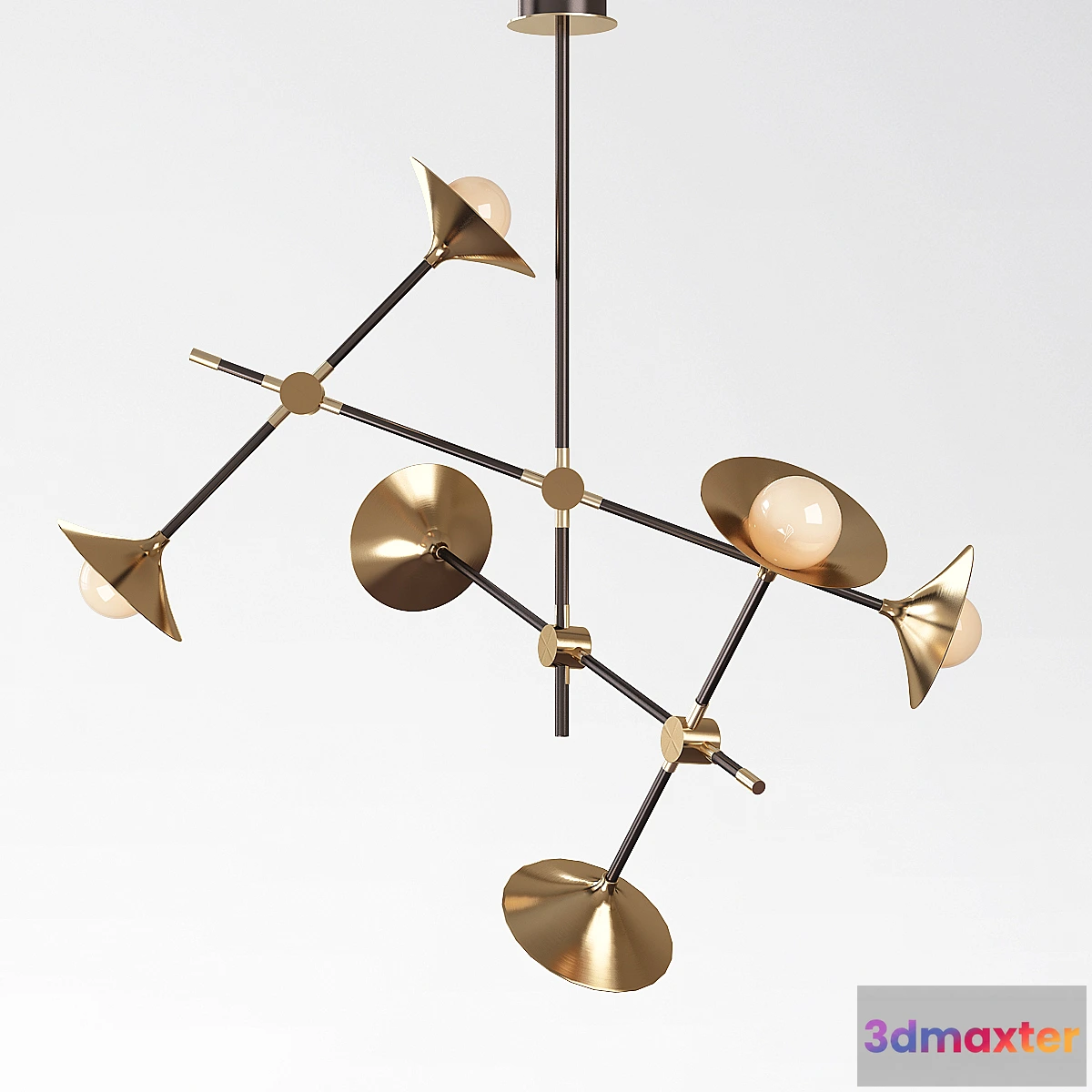 1307343 - REPLICA BULLARUM CHANDELIER - No.2 3D Max